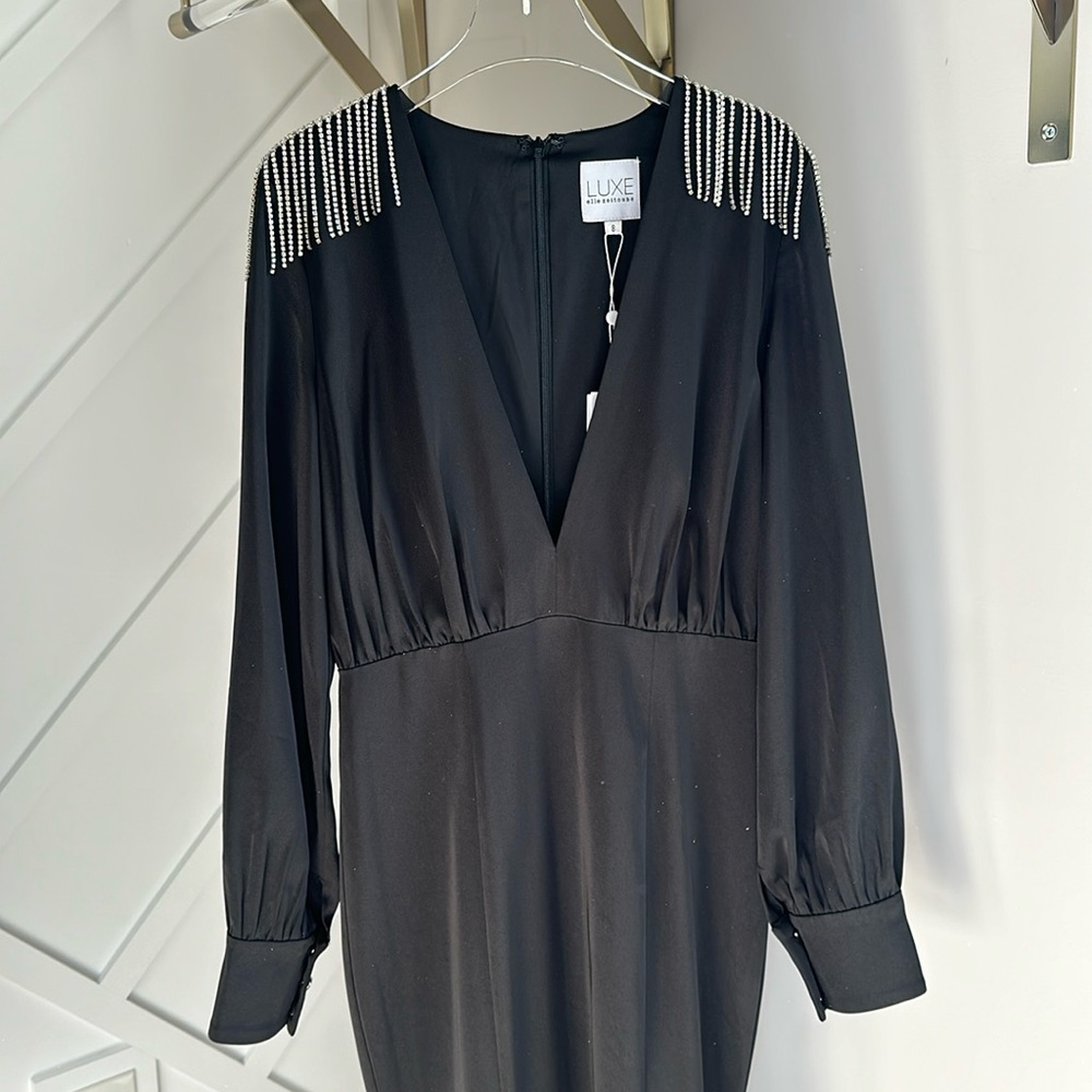 ELLE ZEITOUNE - BRAND NEW - Black Formal Gown - US8